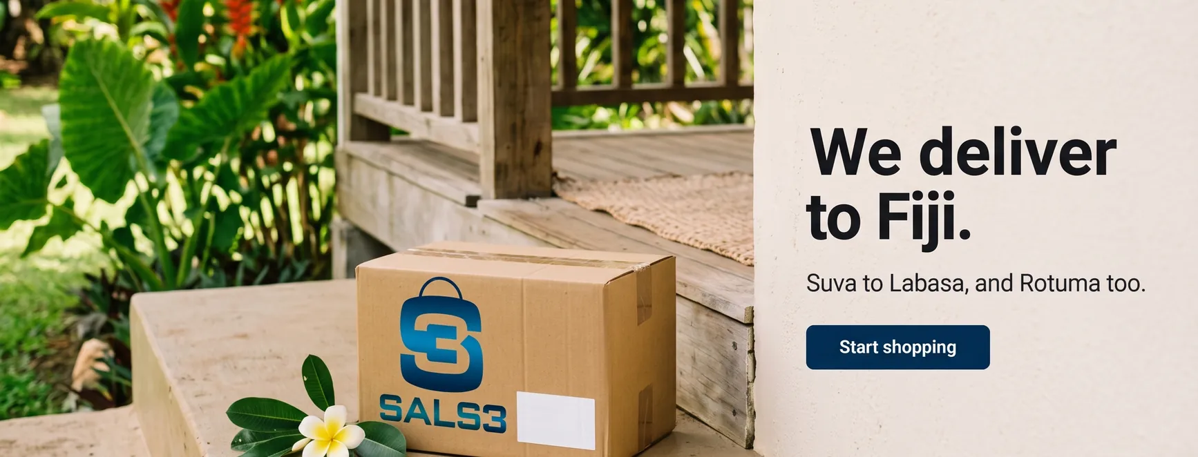 Delivery to Fiji promotion